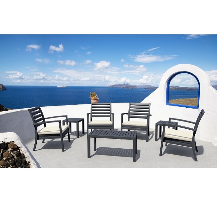 Artemis XL Club Seating Set 7 Piece with Sunbrella® Cushions - 3