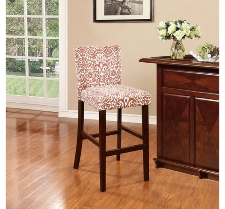 Linon Morocco Bar Stool - Lava