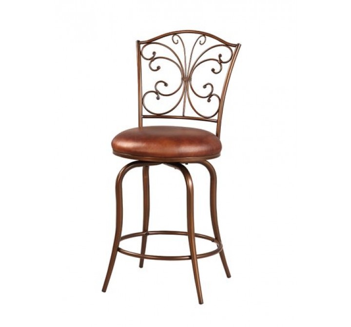 Linon Butterfly Back Counter Stool