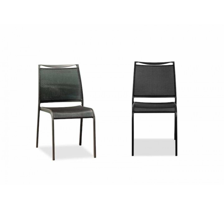 Whiteline Modern Living Aloha Indoor / Outdoor Dining Armchair - Set of 4