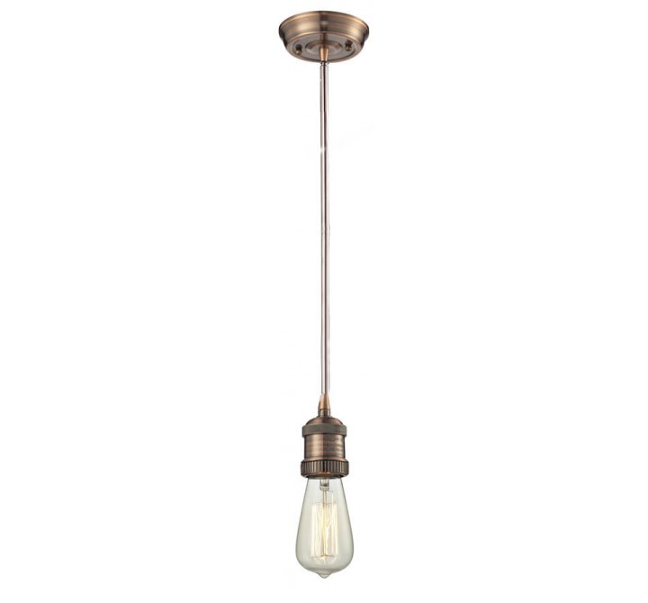 Bare Bulb Stem Pendant