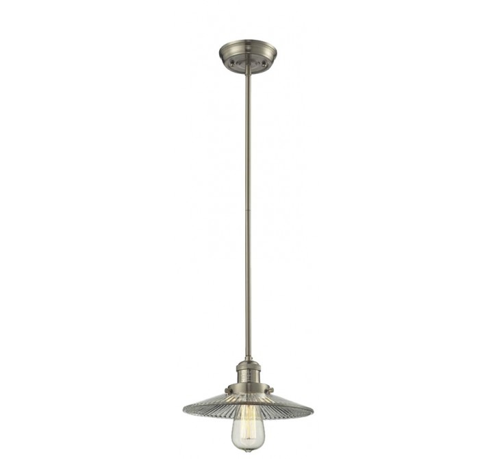 Innovations Lighting Glass Stem Mini Pendant - Satin Brushed Nickel (G2)