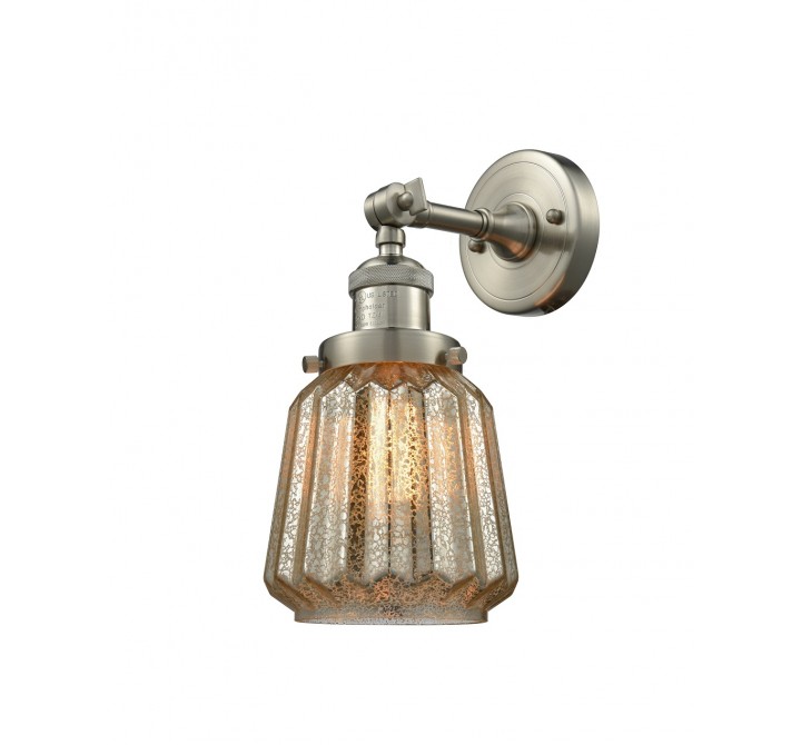 MERCURY FLUTED GLASS