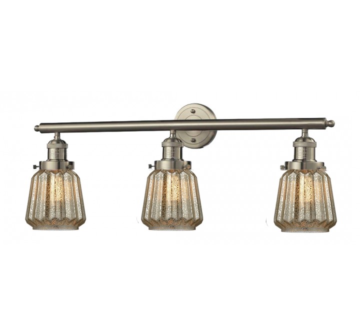 MERCURY FLUTED GLASS
