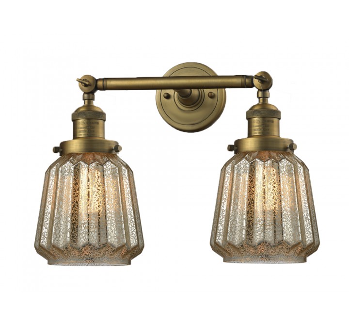 MERCURY FLUTED GLASS