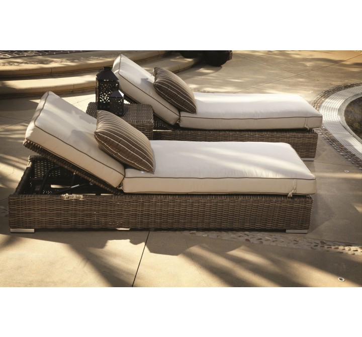 Coronado Wicker Adjustable Chaises