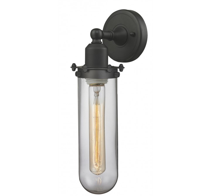 Oiled Rubbed Bronze - Clear Glass