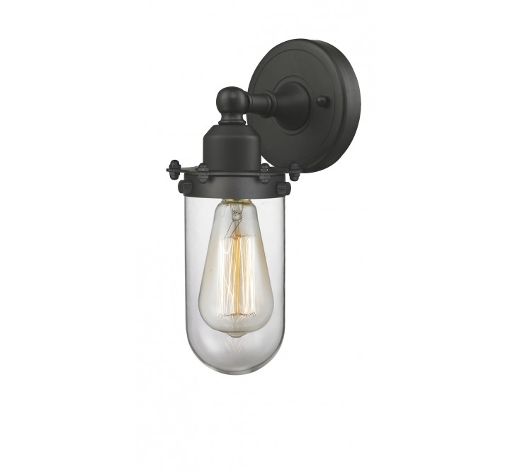 Oiled Rubbed Bronze - Clear Glass