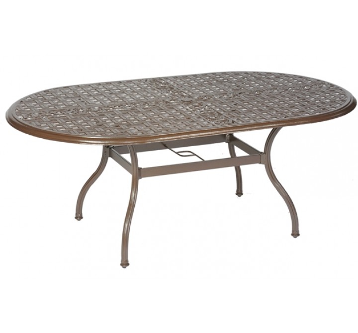 Meadow Decor 2700 Series 72" Oval Dining Table