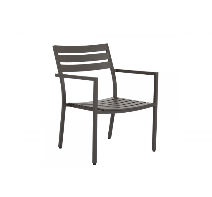 Sunset West Mesa Dining Cushionless Chair - Angled