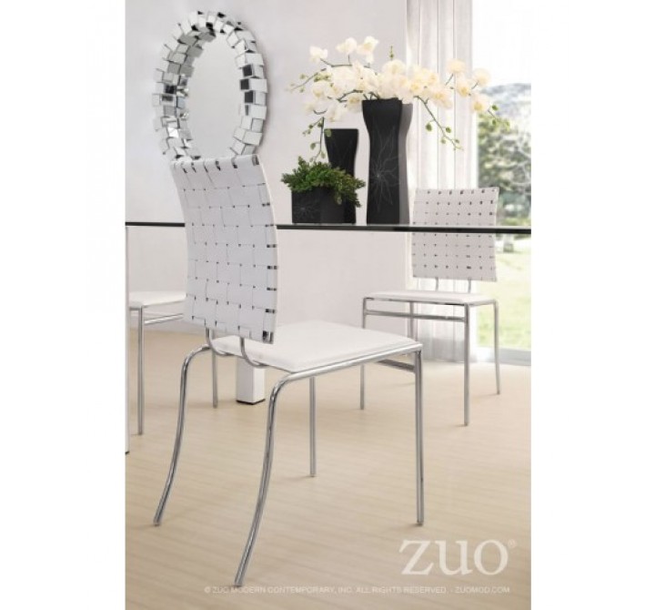 Zuo Modern Criss Cross Dining Chair - Set of 4