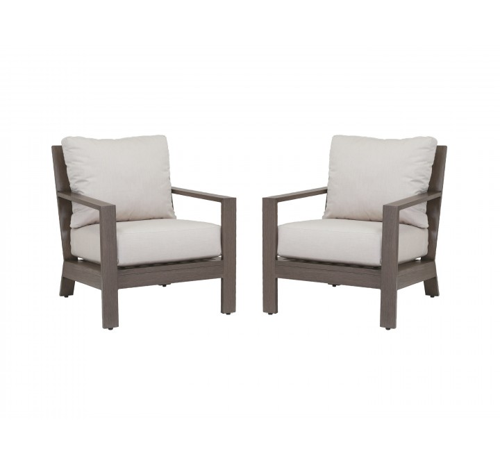 Laguna Club Chair With Cushions - In Pairs