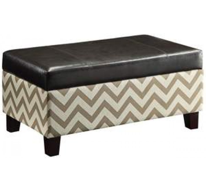 Ave-Six Hudson Storage Ottoman