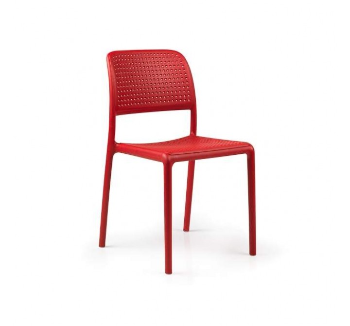 Bistrot Armless Chair - Rosso