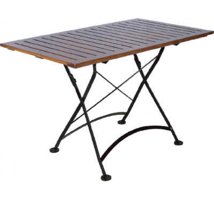 French Cafe Bistro 32" x 48" Rectangular Folding Table