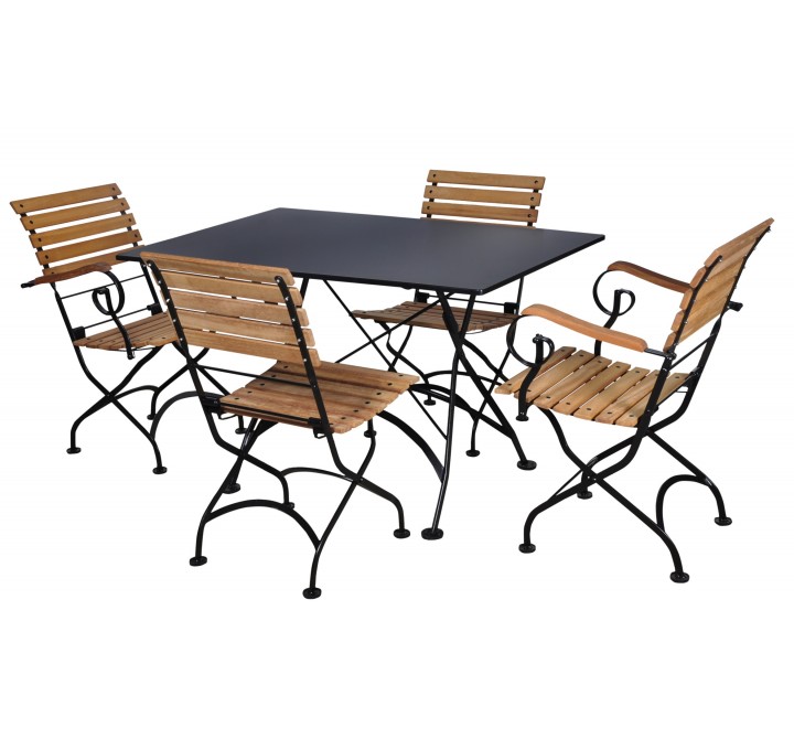 French Café Bistro Dining Set - 5 Pieces