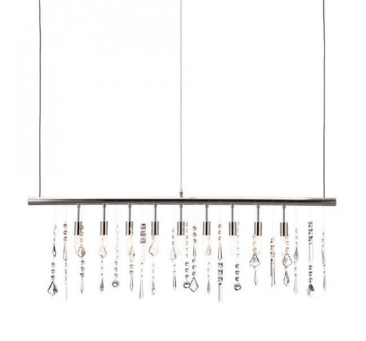 Zuo Modern Shooting Stars Ceiling Lamp Chrome