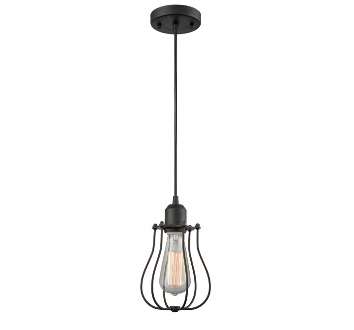 OILED RUBBED BRONZE - METAL WIRE CAGE