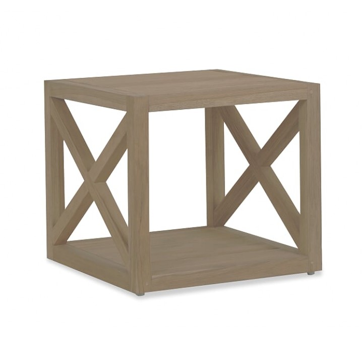 X End Table in Coastal Teak
