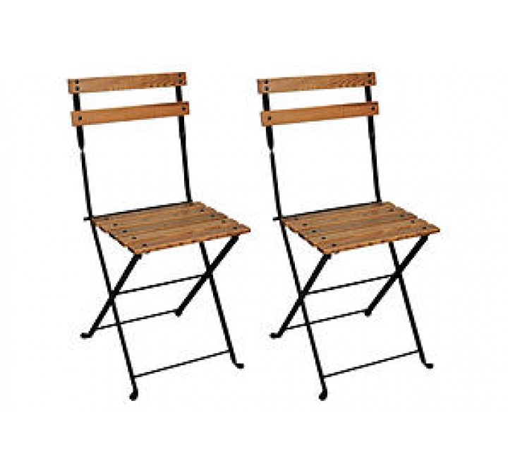 French Café Bistro Folding Side Chair