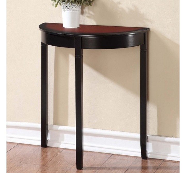 Linon Camden Demi Lune Console Table