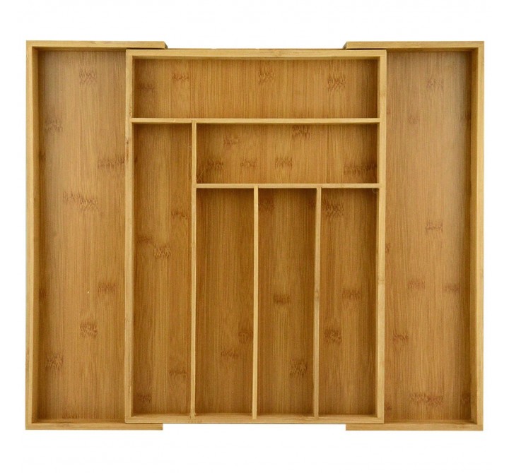 Organic Bamboo Extendable Drawer - Top