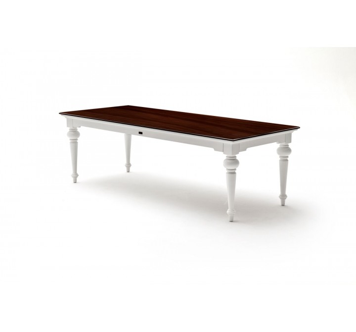 Provence Accent Dining Table 94 inches - Angled View