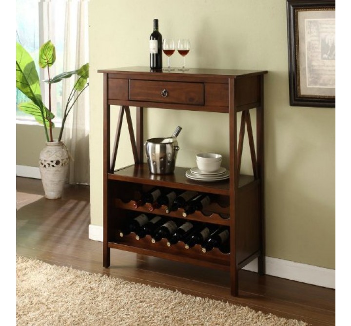 Linon Titan Wine Cabinet