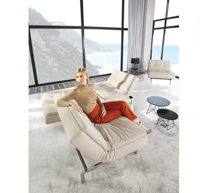 Innovation Living Dublexo Deluxe Sofa - Armless - Nubucko Sahara On SALE!