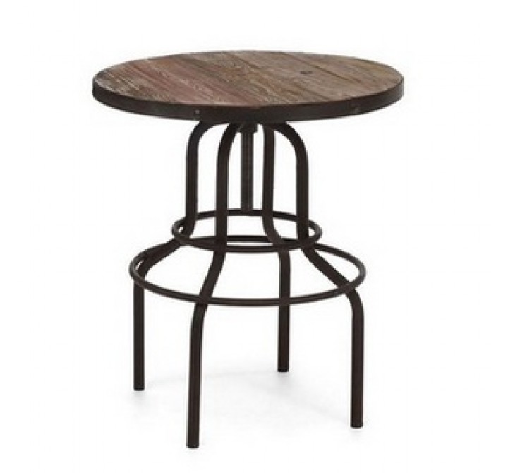 Zuo Modern Twin Peaks Counter Table Distressed Natural