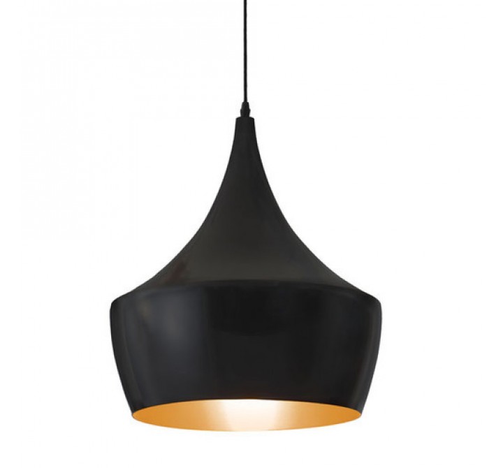 Zuo Modern Copper Ceiling Lamp Matte Black