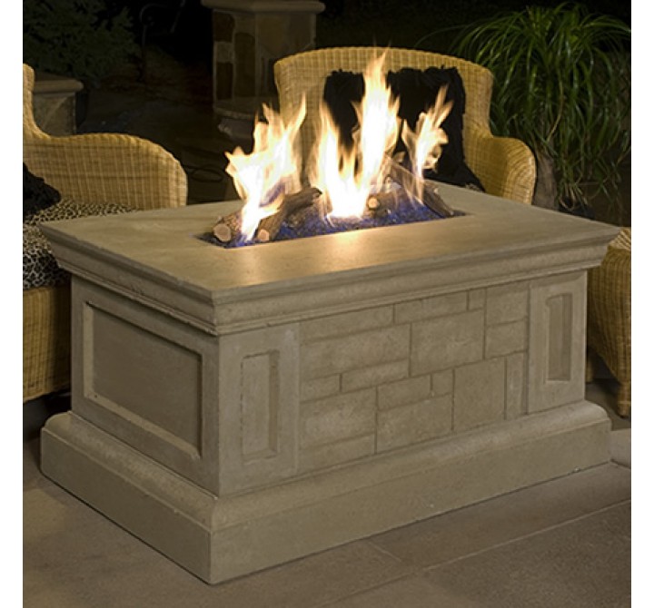 American Fyre Designs Rectangular Firetable