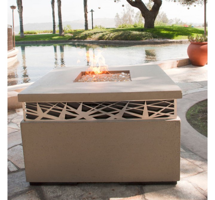 American Fyre Designs Nest Firetable - Square