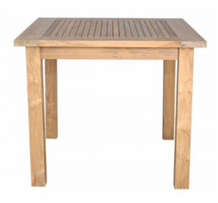 Anderson Teak Windsor 47-inch Square Table Small Slats