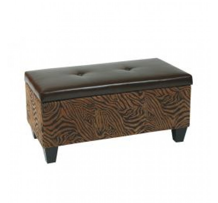 Ave-Six Detour Storage Bench - Light Blue On SALE - 25% Off!