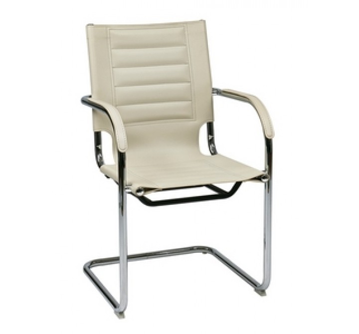 Ave Six Trinidad Guest Chair Cream Finish