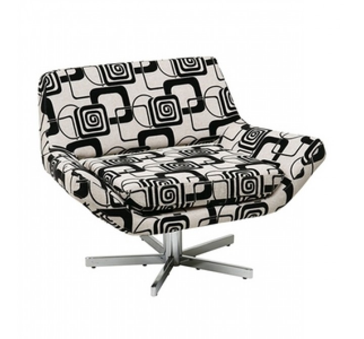 Avenue Six Yield 40" Wide Chair - Lunar Faux Leather