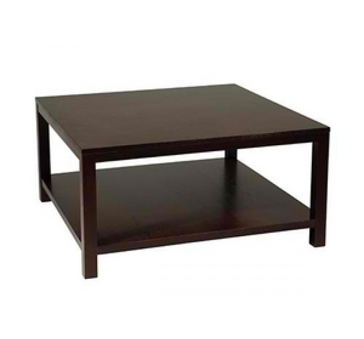 Ave-Six Merge 36" Square Coffee Table in Espresso Finish