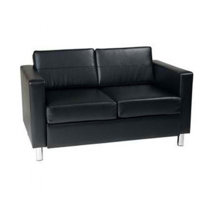 Ave-Six Pacific Loveseat in Black