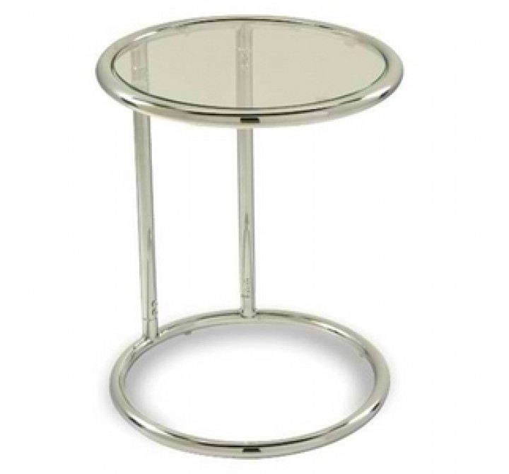Ave-Six Yield Modern Glass Circle Table