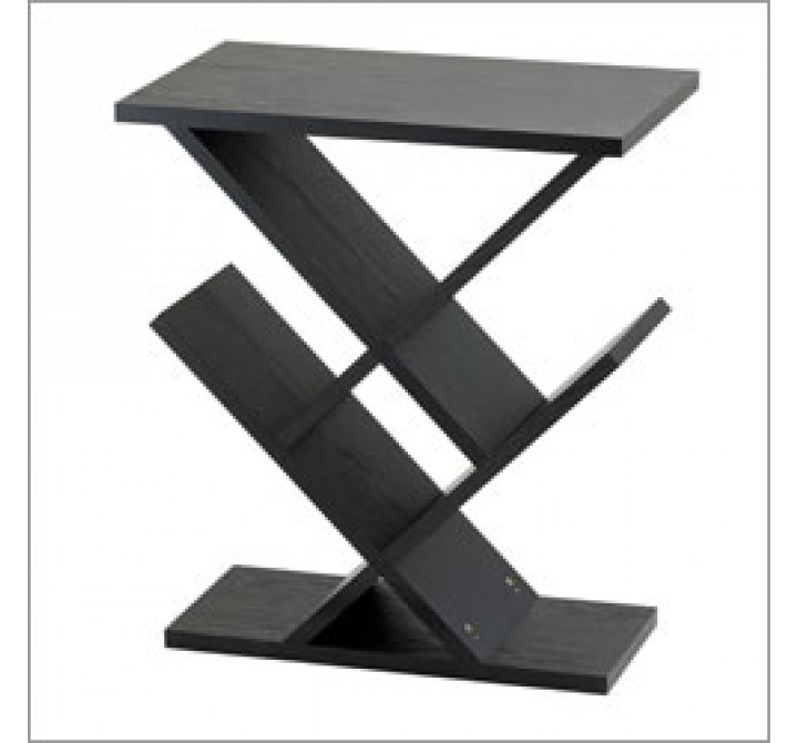Adesso Zig-Zag Contemporary Style End Table Night Stand