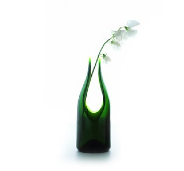 Artecnica tranSglass Cut Decorating Vase, Polished