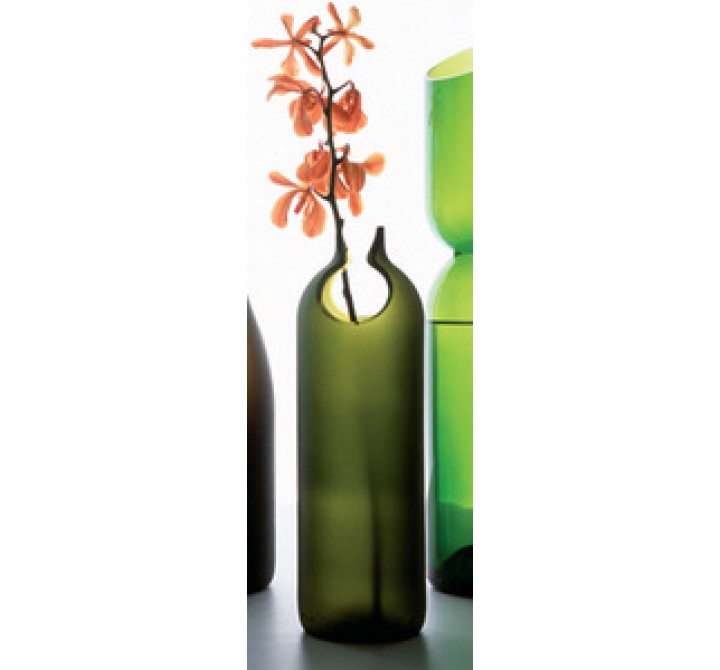 Artecnica tranSglass Beak Decorating Vase, Satin