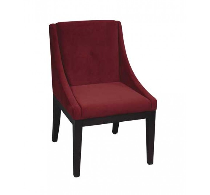 Avenue Six Curves Willow Accent Armless Chair