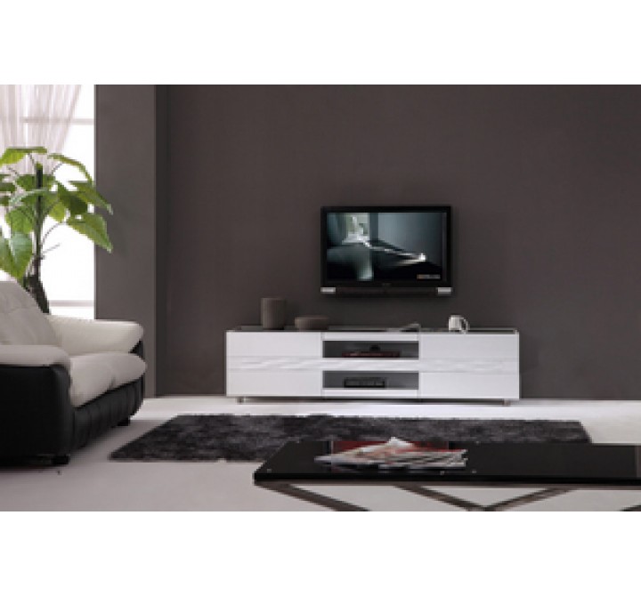 Publisher  TV Stand - White - Front