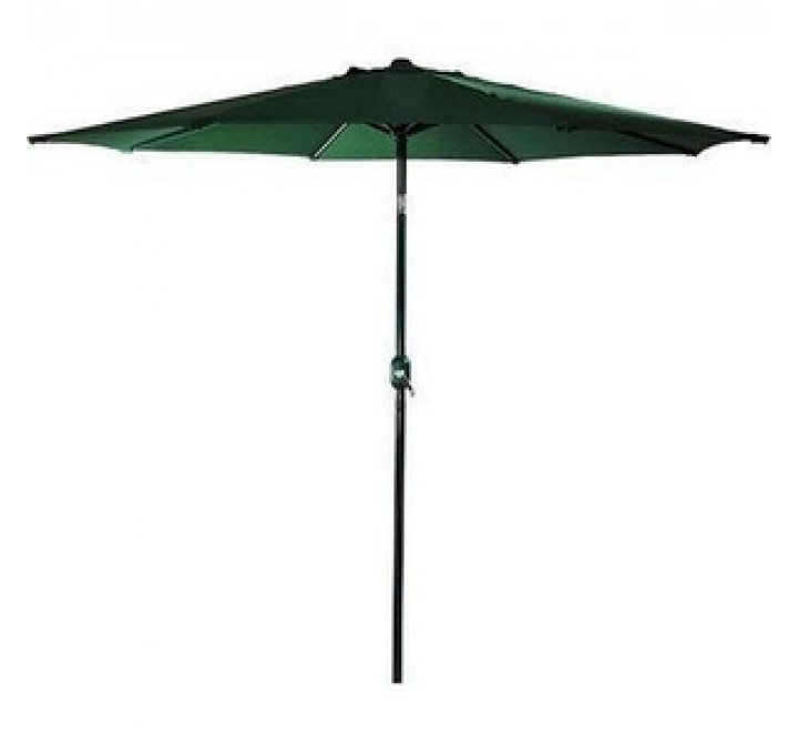 Bond Manufacturing 9 ft Market Polyester Umbrella - Green