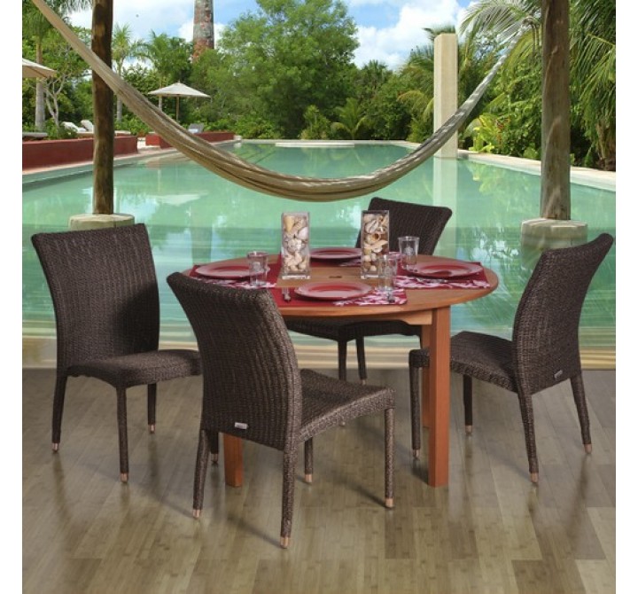 International Home Miami Amazonia Lorrainne 5-pc Dining Set