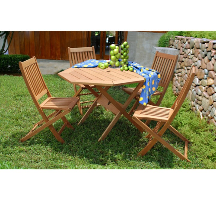 International Home Miami Amazonia Milano Octogon 5 Piece Set