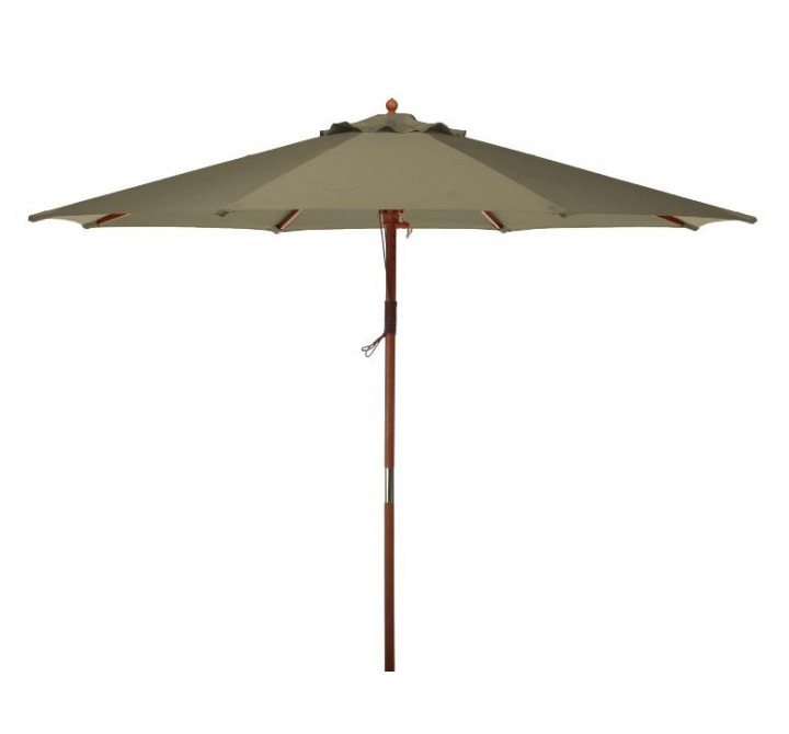 Bond Manufacturing 9ft Market Polyester Umbrella - Natural