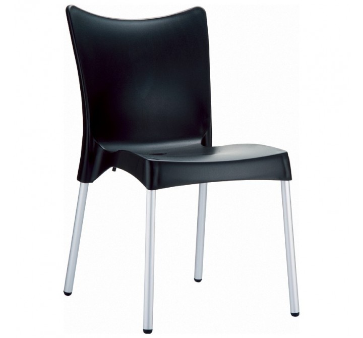 Compamia Juliette Resin Dining Chair Black - Set of 2